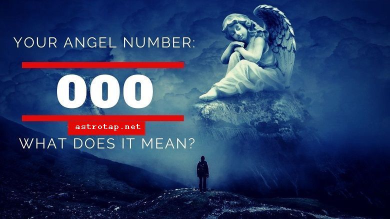 Número angelical 000 - Significado y simbolismo